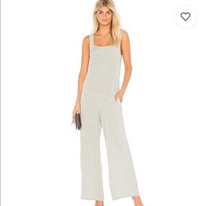 Harper Jumpsuit in Sage Gingham
